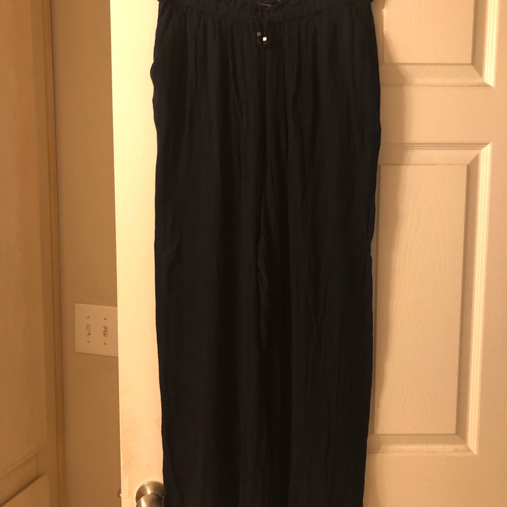 NWT Banana Republic Drawstring Wide Leg Pants